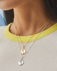 Sun & Moon Charm 18k Gold Vermeil