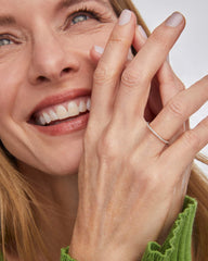 0.24 ct Angelina 14k Yellow Gold Band Ring in White Diamond