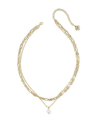 Ashton Gold Multi Strand Necklace