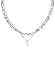 Ashton Silver Multi Strand Necklace
