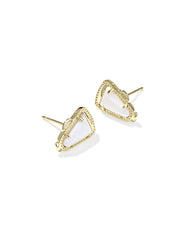 Cheer Gold Stud Earrings