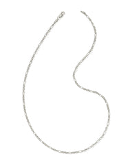 Colin Oxidized Sterling Silver Chain Necklace