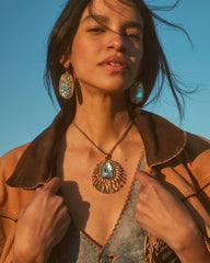 Darby Vintage Gold Drop Earrings