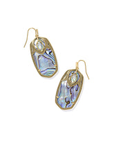 Darby Vintage Gold Drop Earrings