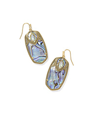 Darby Vintage Gold Drop Earrings