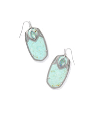 Darby Vintage Silver Drop Earrings