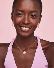 Disney | Kendra Scott Elisa Princess Gold Short Pendant Necklace