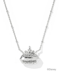 Disney | Kendra Scott Elisa Princess Silver Short Pendant Necklace