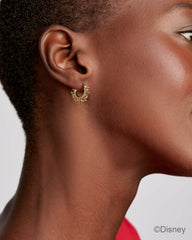 Disney | Kendra Scott Princess Gold Huggie Earrings