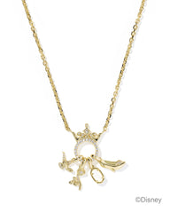 Disney | Kendra Scott Princess Gold Charm Pendant Necklace
