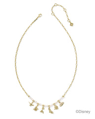 Disney | Kendra Scott Princess Gold Charm Strand Necklace