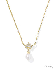 Disney | Kendra Scott Princess Crown Gold Short Pendant Necklace