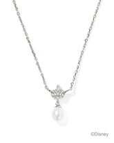 Disney | Kendra Scott Princess Crown Silver Short Pendant Necklace