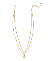 Wrangler® x Yellow Rose by Kendra Scott Elisa Vintage Gold Multi Strand Necklace