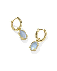 Hallie Gold Huggie Earrings