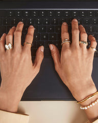 Kaitlin Gold Band Ring