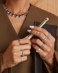 Kaitlin Silver Band Ring