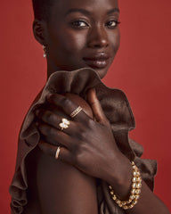 Kaitlin Gold Chain Bracelet