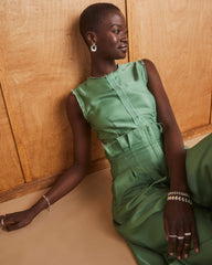 Kaitlin Silver Open Frame Earrings