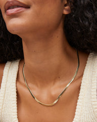 Kassie Chain Necklace in Gold