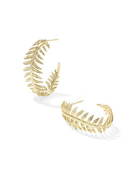 Kayla Gold Hoop Earrings