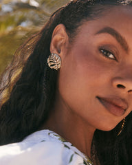 Kayla Gold Convertible Statement Earrings