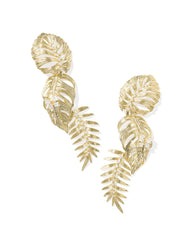 Kayla Gold Convertible Statement Earrings