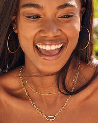 Keeley 50mm Hoop Earrings in 18k Gold Vermeil