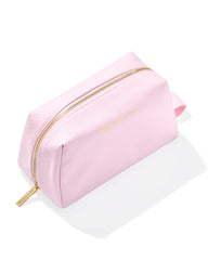 Large Cosmetic Zip Case in Pink