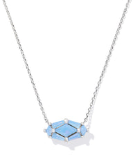 Lindy Rae Elisa Silver Short Pendant Necklace