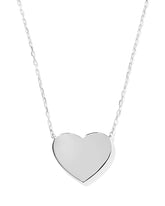 Mackenzie Sterling Silver Heart Pendant Necklace
