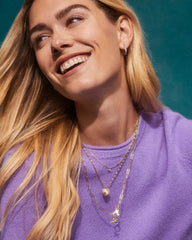 Maia Heart Accent Charm in 18k Gold Vermeil