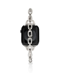 McClain Silver Polished Stainless Steel Watch Band