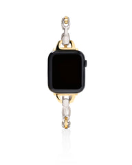 McClain Two Tone Polished Stainless Steel Watch Band