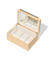 Medium Raffia Jewelry Box