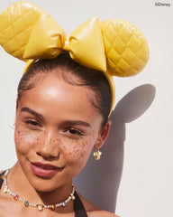 Disney | Kendra Scott Gold Mickey Mouse and Minnie Mouse Tennis Necklace in Multi Mix