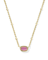 Mini Elisa Gold Satellite Short Pendant Necklace