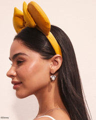 Disney | Kendra Scott Silver Minnie Mouse Drop Earrings in Freshwater Cultured Pearl