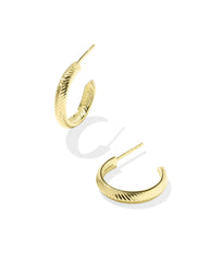 Miranda 18k Gold Vermeil Convertible Hoop Earrings