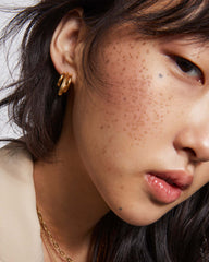 Miranda 18k Gold Vermeil Convertible Hoop Earrings