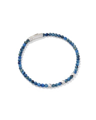 Otto Oxidized Sterling Silver Beaded Bracelet