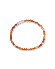 Otto Oxidized Sterling Silver Beaded Bracelet