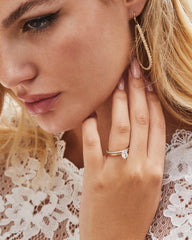 2 ct Oval Solitaire Engagement Ring in 14k Yellow Gold