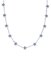Sierra Silver Star Crystal Strand Necklace