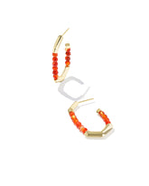Sylvia Gold Hoop Earrings