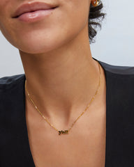 Y'all Pendant Necklace in 18k Gold Vermeil