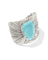 Starla Vintage Silver Cuff Bracelet