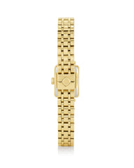 Adela Gold Tone Stainless Steel Watch in Ivory Mother-of-Pearl