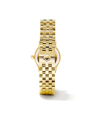 Alex Gold Tone Stainless Steel 28mm Watch in Ivory Mother-of-Pearl