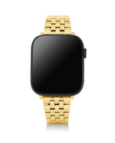Alex 5 Link Watch Band in Gold Mix Stainless Steel